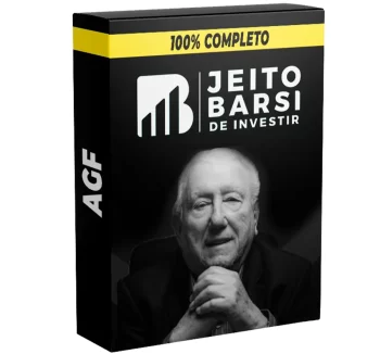 Imagem representativa do curso AGF Jeito Barsi de Investir, um treinamento completo baseado na estratégia de Luiz Barsi Filho, focado em renda passiva e investimentos em dividendos.