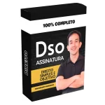 Imagem do curso DSO Premium com foco em Direito para concursos policiais, com acesso anual, aulas atualizadas, simulados, cronograma e materiais em PDF.