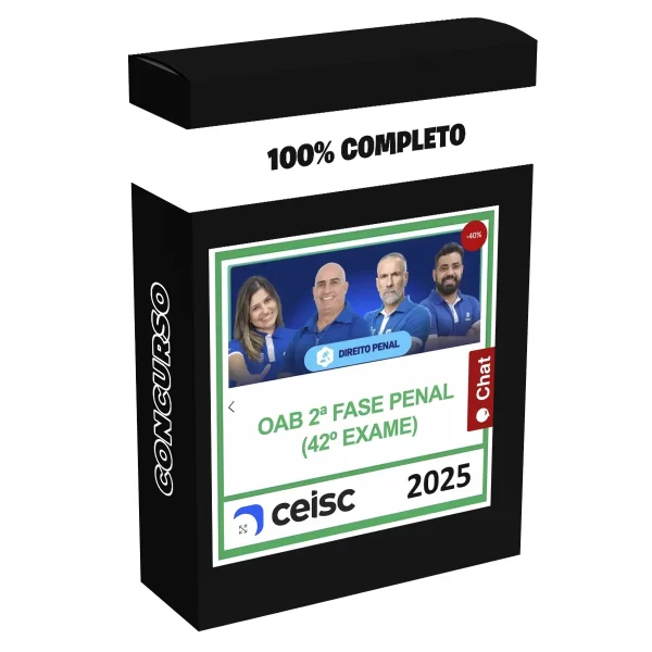 Curso OAB 2ª Fase Direito Penal – Exame 42 Ceisc 2025