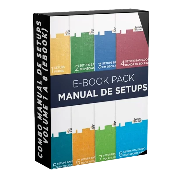 Capa do ebook Combo Manual de Setups – Volume 1 a 8, por Alexandre Wolwacz (Stormer).