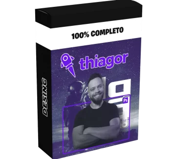 Imagem representando o curso DG PRO Design de Marcas – Thiago Rodrigues, focado na criação de identidades visuais e desenvolvimento de marcas profissionais.