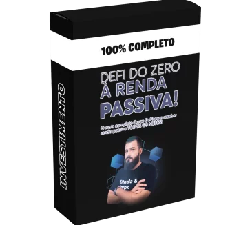 Imagem do curso DeFi do Zero à Renda Passiva – Felipe Escudeiro, treinamento sobre renda passiva em criptomoedas.