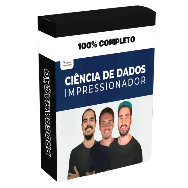 Imagem representando o curso Ciência de Dados Impressionador – Francisco | Hashtag Treinamentos 2025, focado em análise de dados, Python, Power BI e inteligência artificial.