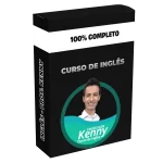 Imagem do Curso de Inglês – Prof. Kenny 2025, treinamento completo de inglês com foco em gramática, fonética e conversação.