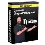 Imagem representando o Curso de Língua Portuguesa Professor Noslen, focado em gramática, redação e interpretação de textos.