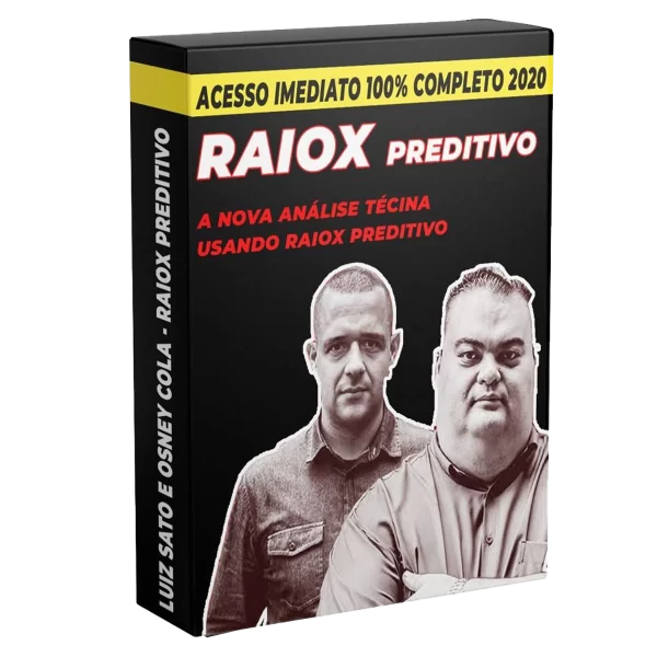 Capa do curso RaioX Preditivo – Luiz Sato e Osney Cola, treinamento para traders profissionais.