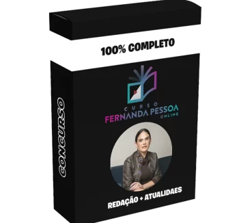 Imagem do curso Redação + Atualidades – Fernanda Pessoa, preparação completa para ENEM e vestibulares.