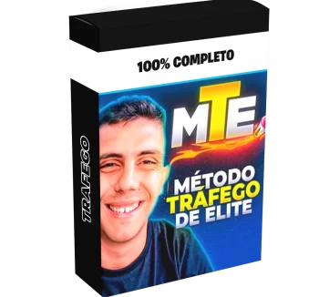 Imagem representando o curso Método Tráfego de Elite para Afiliados 3.0 – Thiago Boeira, voltado para estratégias de tráfego pago e vendas como afiliado.