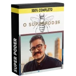 Imagem representando o curso Super Poder – Paulo Cuenca, focado em posicionamento digital, criatividade e influência estratégica nas redes sociais.