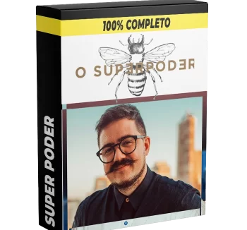 Imagem representando o curso Super Poder – Paulo Cuenca, focado em posicionamento digital, criatividade e influência estratégica nas redes sociais.