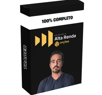 Imagem do curso Academia Alta Renda – Opções para Qualquer Mercado, voltado para ensinar estratégias com opções em qualquer cenário de mercado.