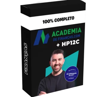 Imagem oficial do curso Academia de Finanças CEA + HP12C, ministrado por Rafael Toro, com foco em certificação ANBIMA e domínio da calculadora financeira.