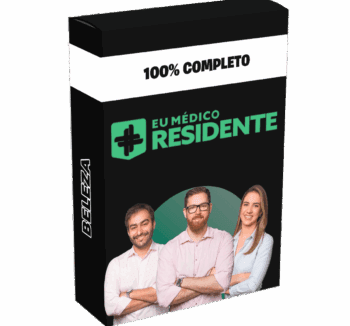 Imagem do curso Eu Médico Residente (EMR), voltado à preparação prática e emocional para a residência médica no Brasil.