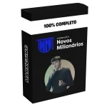 Imagem promocional do curso Formação Novos Milionários de Iagor Gonçalves, programa de educação financeira focado em liberdade financeira e criação de riqueza.