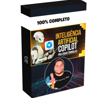 Imagem do curso Inteligência Artificial Aplicações Práticas 2024 da Hashtag Treinamentos, voltado à aplicação real de IA em projetos e automações.