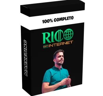 Imagem do curso Rico com Internet com Pablo Marçal, voltado ao empreendedorismo digital e geração de renda online.