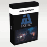 Imagem representando o curso Geração de Vídeos com Inteligência Artificial da IA Expert Academy, com destaque para automação de vídeos com IA, avatares digitais, dublagem automática e criação de conteúdo em escala.