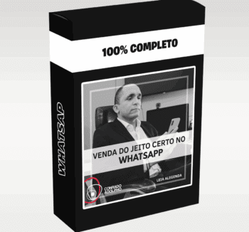 Ilustração representando o curso Como Vender Pelo Whatsapp - Conrado Adolpho, com foco em estratégias de vendas diretas, automações e marketing de relacionamento via WhatsApp.