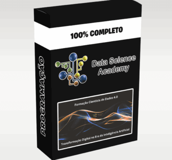 Imagem ilustrativa representando a Formação Cientista de Dados 4.0, com elementos visuais ligados à tecnologia, dados e inteligência artificial.