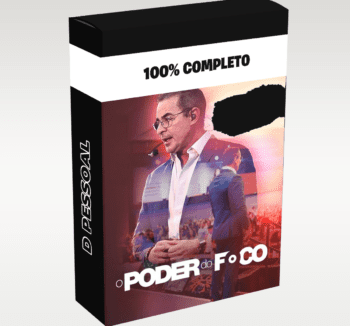 Ilustração representando O Poder do Foco Paulo Vieira com foco em concentração, disciplina mental e desenvolvimento pessoal