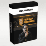 Ilustração representando Perícia Forense Danilo Peleje com foco em investigação técnica, análise forense e produção de laudos especializados